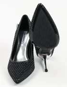 Karl Lagerfeld обувки с ток Sarabande черни KL30977