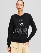 Karl Lagerfeld Памучен суичър