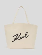 Karl Lagerfeld Памучна чанта K/SIGNATURE