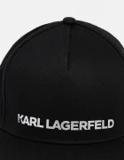 Karl Lagerfeld Памучна шапка с козирка в черно 554101.805641