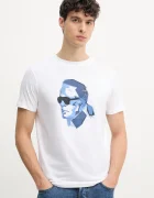 Karl Lagerfeld Памучна тениска