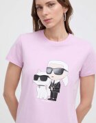 Karl Lagerfeld Памучна тениска