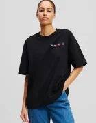 Karl Lagerfeld Памучна тениска IKON