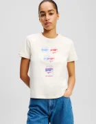 Karl Lagerfeld Памучна тениска IKON