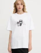 Karl Lagerfeld Памучна тениска IKON