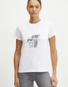 Karl Lagerfeld Памучна тениска IKON RS