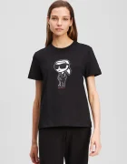 Karl Lagerfeld Памучна тениска IKON SKETCH