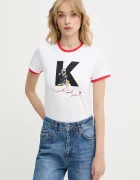 Karl Lagerfeld Памучна тениска KL X DISNEY