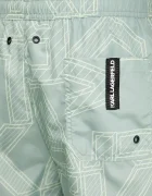 Karl Lagerfeld Плувни шорти в зелено A2M46033