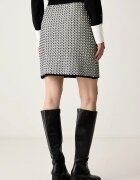 Karl Lagerfeld пола с памук черна B4W12029