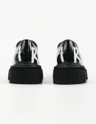 Karl Lagerfeld половинки обувки дамски от кожа Kyla черни KL43426