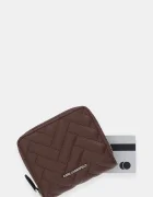 Karl Lagerfeld портфейл дамски K/BRICK кафяв B1W32024