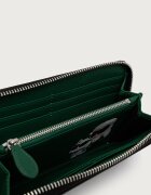 Karl Lagerfeld портфейл дамски от имитация на кожа черен B4W32028