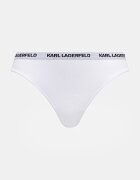 Karl Lagerfeld прашки дамски от памук с еластан 7 броя розови B1W47016