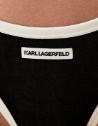 Karl Lagerfeld прашки дамски с лиосел черни B3W47020