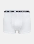 Karl Lagerfeld прилепнали боксерки мъжки от памук с еластан 3 броя многоцветни A1M47151