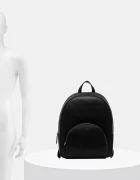 Karl Lagerfeld Раница K/CIRCLE дамска в черно голям размер с изчистен дизайн B1W30073