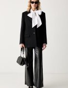 Karl Lagerfeld риза дамска от памук бяла A4W11009