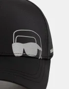 Karl Lagerfeld Шапка с козирка в черно 561124.805611