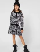 Karl Lagerfeld шапка с помпон за деца черна Z31425