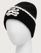 Karl Lagerfeld шапка с вълна черна B4W33003