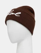 Karl Lagerfeld Шапка с вълна K/SIGNATURE в кафяво B1W33016