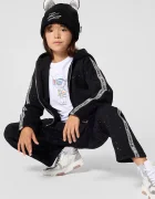 Karl Lagerfeld шапка за деца от памучна материя черна Z31424