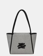 Karl Lagerfeld шопинг чанта дамска K/AUTOGRAPH бяла B3W30313