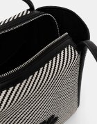 Karl Lagerfeld шопинг чанта дамска K/AUTOGRAPH бяла B3W30313