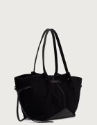 Karl Lagerfeld шопинг чанта дамска K/PIERCED черна B4W30359