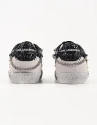 Karl Lagerfeld Skool маратонки дамски от кожа черни KL60116S
