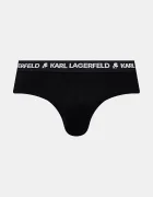Karl Lagerfeld Слипове (3 чифта) в черно A1M47152