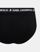 Karl Lagerfeld Слипове (3 чифта) в черно A1M47152