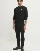 Karl Lagerfeld Суичър в черно с апликация 500900.705710
