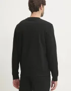 Karl Lagerfeld Суичър в черно с апликация 500900.705710