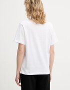 Karl Lagerfeld тениска basic дамска памучна бяла B2W17095