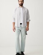 Karl Lagerfeld тениска basic мъжка от памук с еластан 2 броя бяла A1M47097