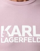 Karl Lagerfeld тениска мъжка от памук с еластан розова 563235.755780
