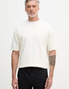 Karl Lagerfeld тениска мъжка с вискоза Бежова 562901.705400