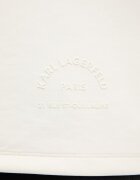 Karl Lagerfeld тениска мъжка с вискоза Бежова 562901.705400