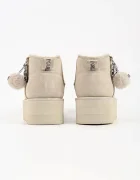 Karl Lagerfeld Thermo апрески дамски от кожа бежови KL48527