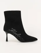 Karl Lagerfeld Велурени боти SIENNA