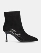 Karl Lagerfeld Велурени боти SIENNA