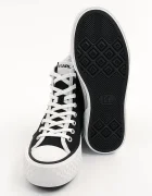 Karl Lagerfeld Високи кецове KAMPUS MAX III в черно KL60654T