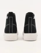 Karl Lagerfeld Високи кецове KAMPUS MAX III в черно KL60655