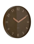 Karlsson Стенен часовник Amena 40 cm в кафяво