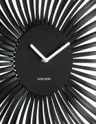 Karlsson Стенен часовник Polo 48 cm в черно