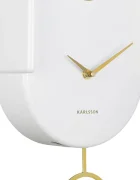 Karlsson Стенен часовник с кукувичка Tweet 42 cm в бяло