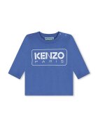 Kenzo Kids Бебешка памучна блуза с дълъг ръкав