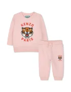 Kenzo Kids Бебешки памучен спортен комплект